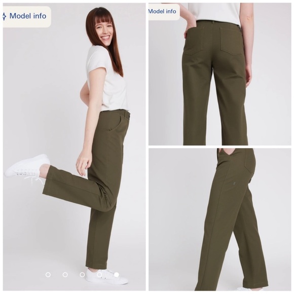 Kit and Ace Pants - Kit and Ace Aspen Straight Leg Pant size 6